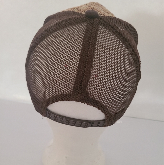 Zacatecas Woven Brown Cap Women's Snapback - Picture 4 of 6